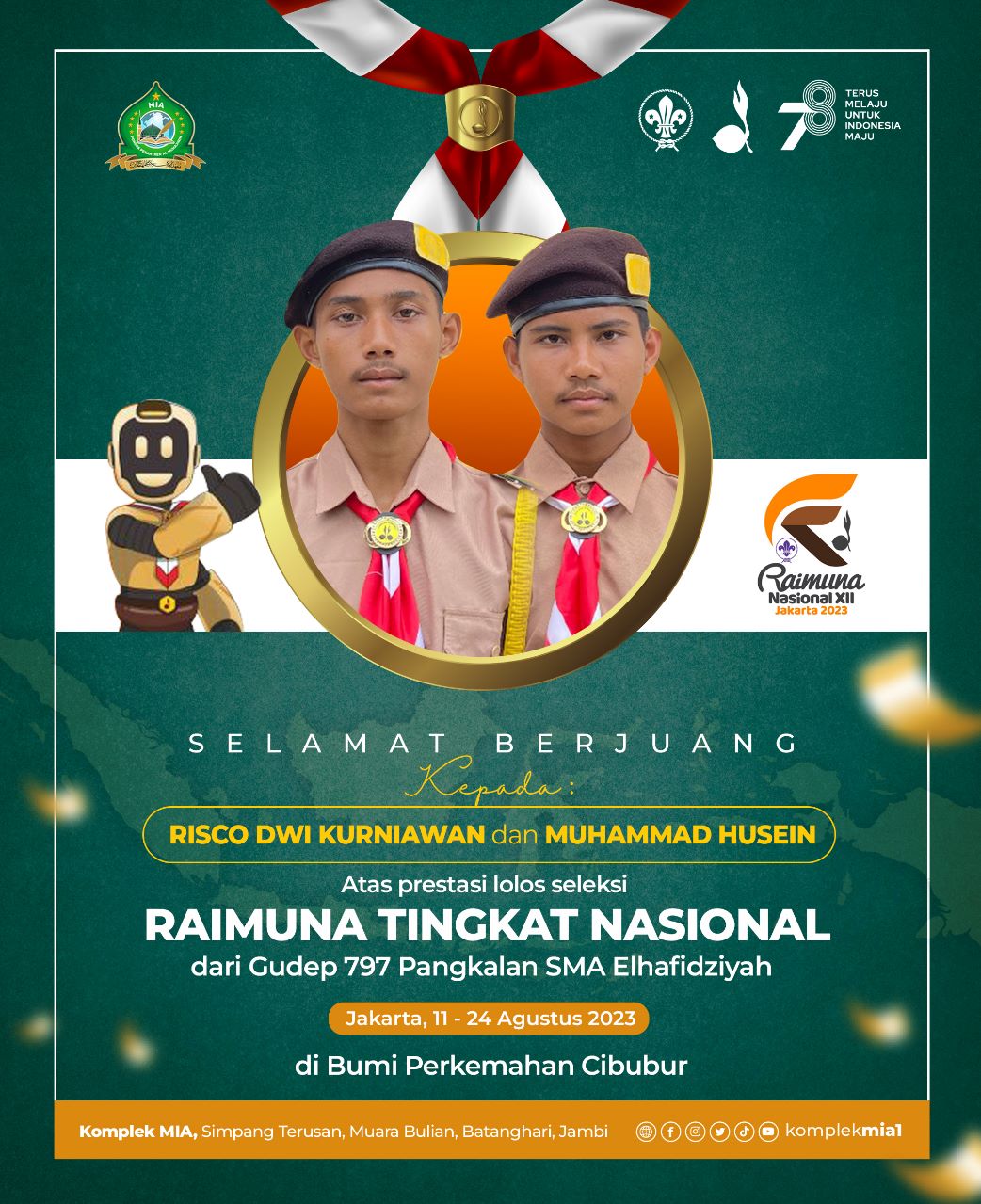 RAIMUNA TINGAKAT NASIONAL