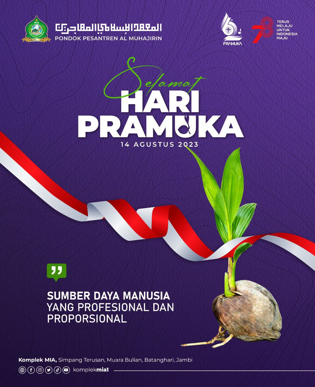 SELAMAT HARI PRAMUKA