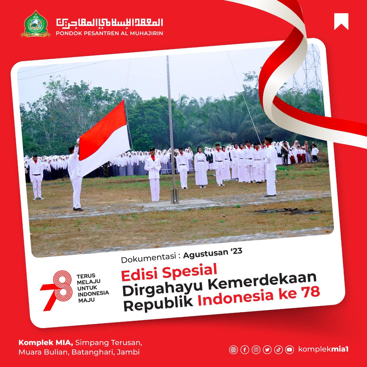 SELAMAT HARI ULANG TAHUN KEMERDEKAAN RI ke-78