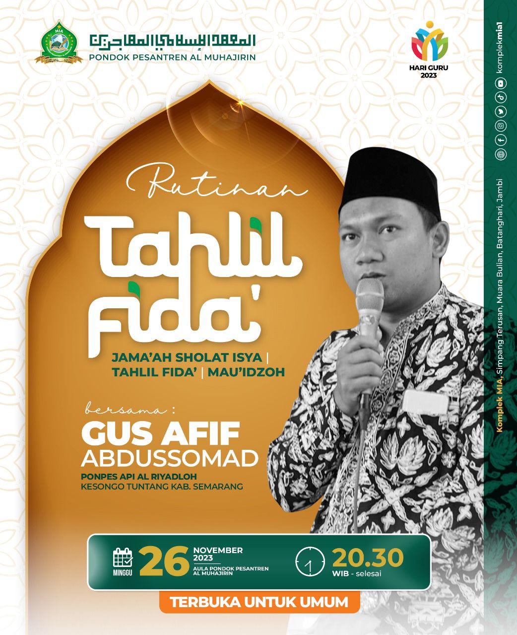 TAHLIL FIDA'