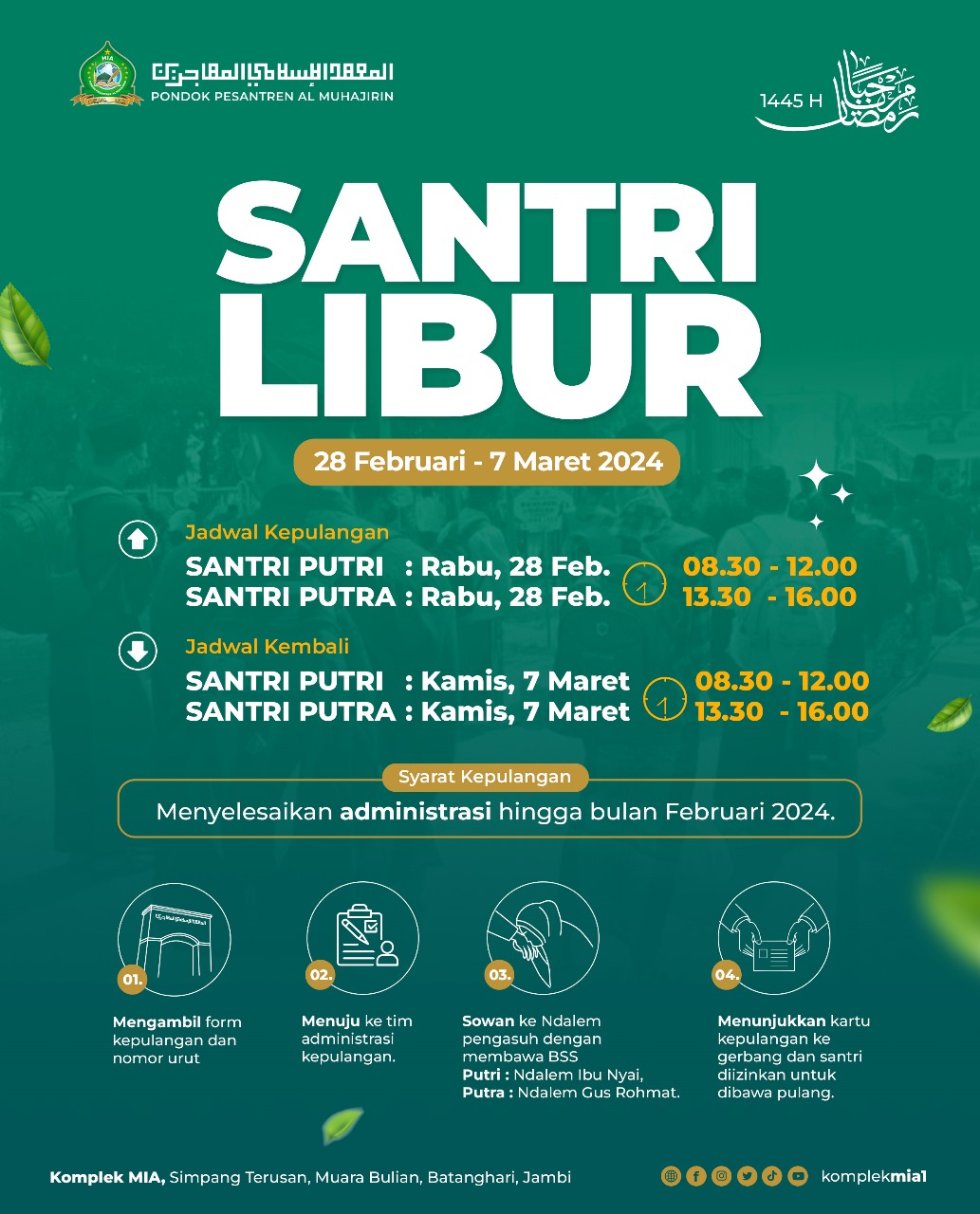 LIBUR SANTRI 1