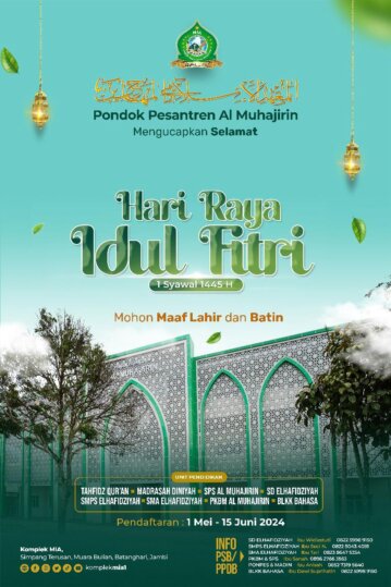 Menyambut Idul Fitri 1445 H