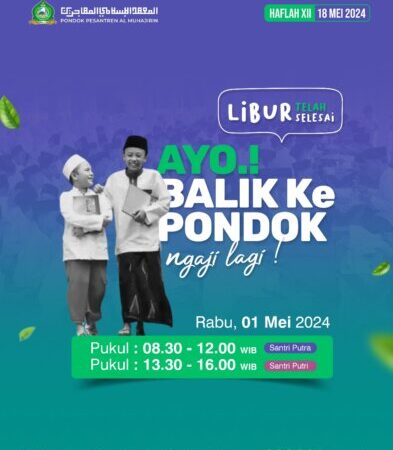Libur Selesai, Ayo Kembali ke Pondok dan Ngaji Lagi!