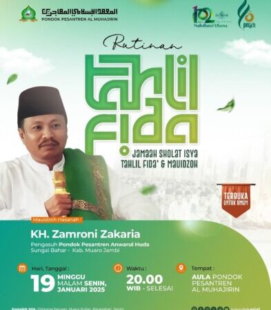 Rutinan Tahlil Fida' & Maulid Nabi