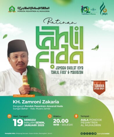 Rutinan Tahlil Fida' & Maulid Nabi