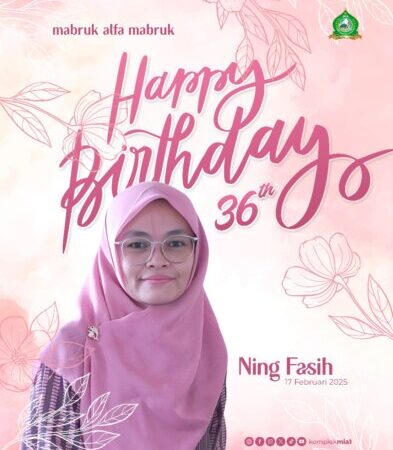"Mabruk Alfa Mabruk"  Selamat Ulang Tahun ke-36 untuk Ning Fasih