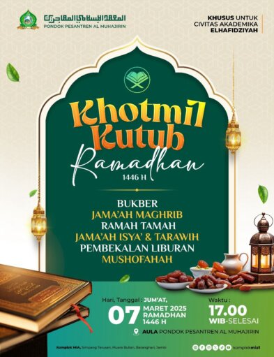 Khotmil Kutub Ramadhan 1446 H