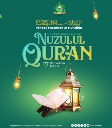 Memperingati Malam NUZULUL QUR'AN 17 RAMADHAN 1446 H